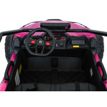 Elektrické autíčko Buggy Turbo 4x4, 24V - ružové